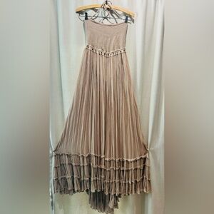 Free people backless elastic top dress